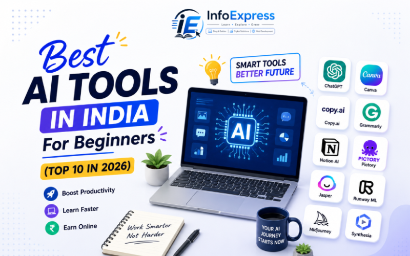 Best AI Tools in India for Beginners (Top 10 in 2026)