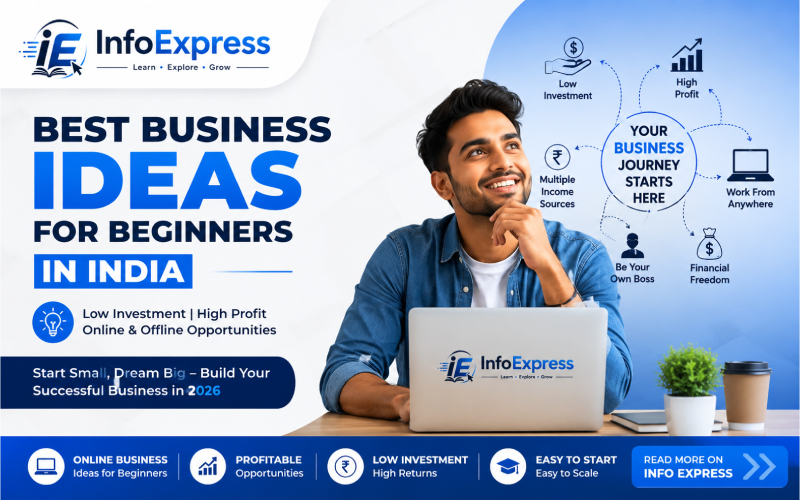 Best Business Ideas for Beginners in India – Low Investment & High Profit Business Opportunities in 2026