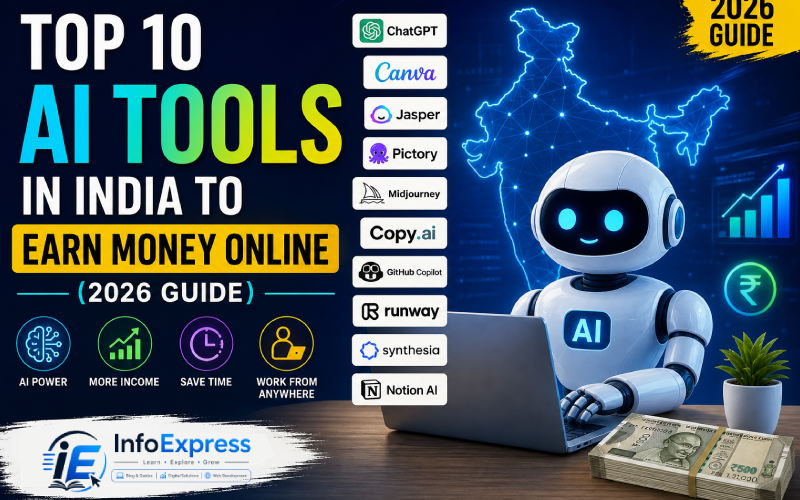 Top 10 AI Tools in India to Earn Money Online 2026